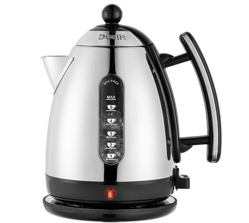 BOUILLOIRE LITE 1,5 L INOX/NOIR - DUALIT