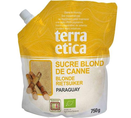 Terra Etica Organic Golden Granulated Cane Sugar - 750g