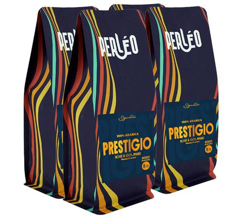 Perl&eacute;o - Caff&egrave; macinato Prestigio 4 x 250 g