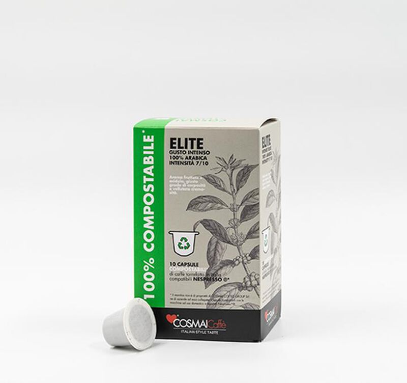 Pack of 80 Cosmai coffee capsules compatible with Nespresso&reg; image number 3