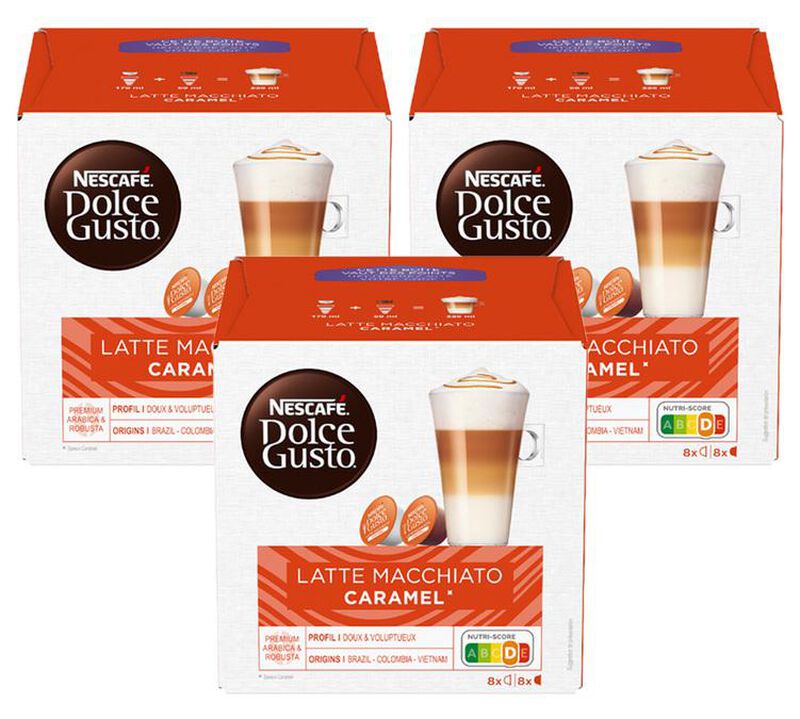 48 Latte Macchiato Caramel Kapseln &ndash; Nescafe* Dolce Gusto* image number 0