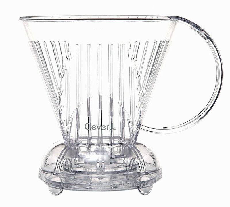 Clever Dripper Start/Stop Clear - 2 cups image number 0