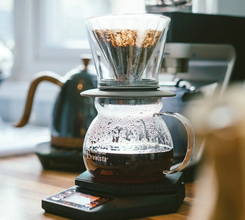 4-Cup glass full cone Brewista Smart Dripper image number 1