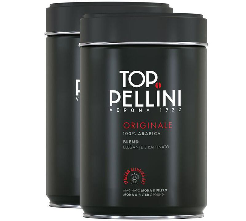 Pellini Top 100% Arabica Ground Coffee - 2x250g image number 0