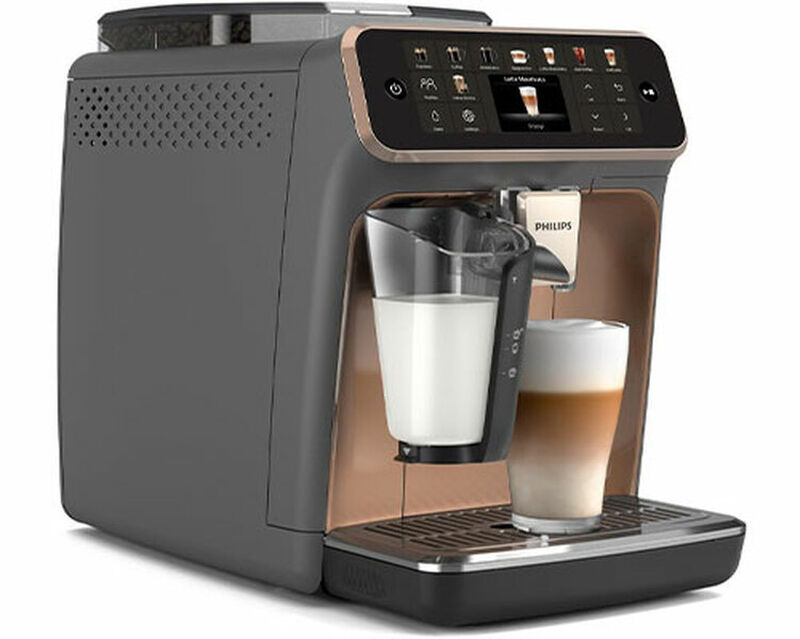 Philips - Macchina da caff&egrave; espresso automatica - SilentBrew EP5544/80 LatteGo - Silver e Rosa image number 2