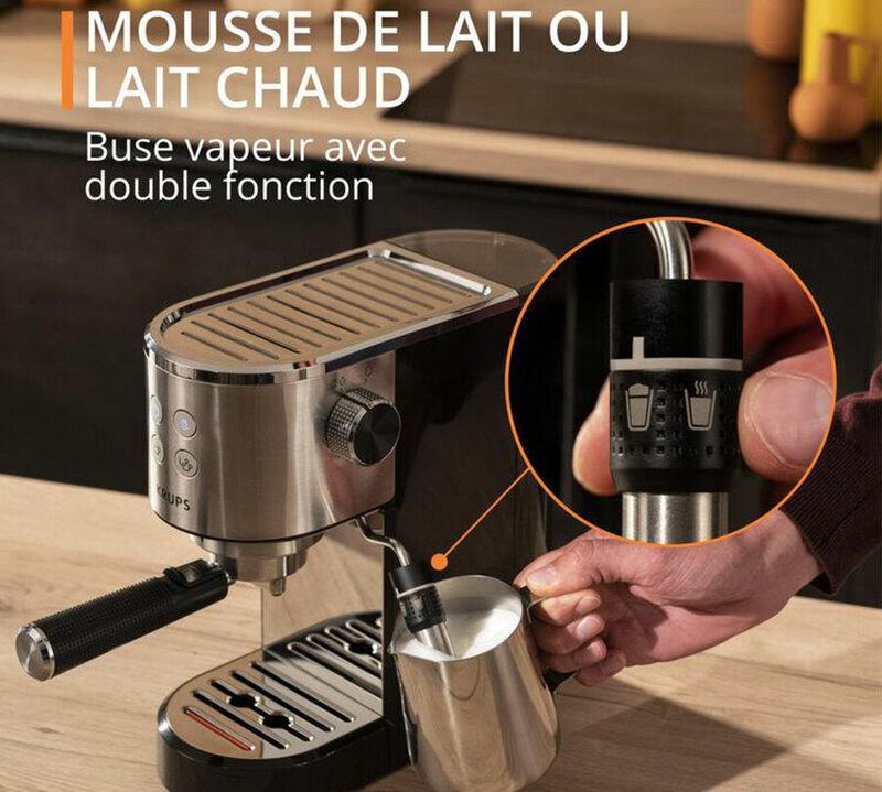 Krups Virtuoso+ XP444C10 Macchina Espresso image number 3