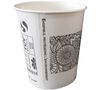 Pack of 90 Earth Cup Etnyk Paper Cups - 18 cl image number 1