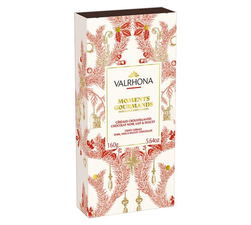 Valrhona Christmas 2025 Gourmet Moments Chocolate Box - 160 g image number 0
