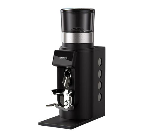 Kaffeem&uuml;hle ROCKET ESPRESSO Gravo schwarz/Chrom