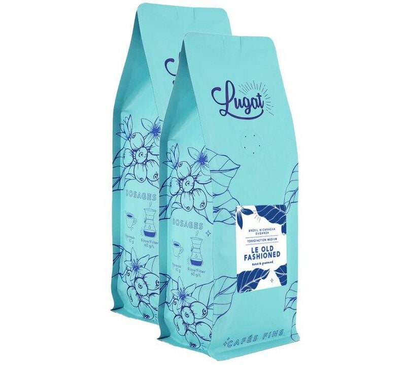 2 kg Caf&eacute; en grain Le Old Fashioned  - Lugat image number 0