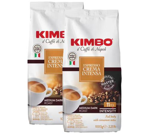 Kimbo - Caff&egrave; in grani - Crema Intensa 2 kg
