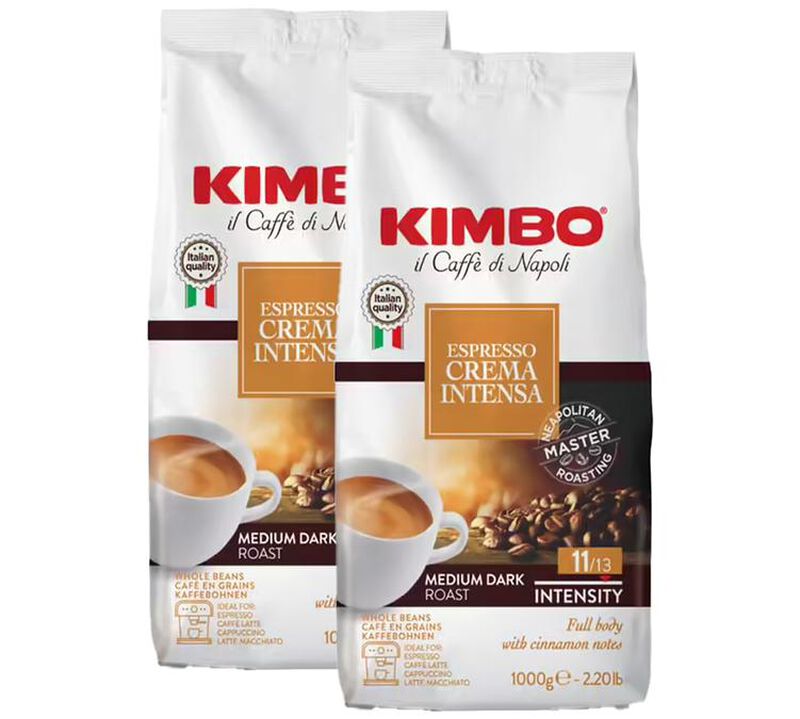 Kimbo - Caff&egrave; in grani - Crema Intensa 2 kg image number 0