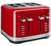 Grille-pain KitchenAid 4 fentes couleur Rouge Empire 5KMT4109EER image number 1
