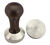 Tamper caf&eacute; MOTTA Base effet vagues 58 mm et manche en bois image