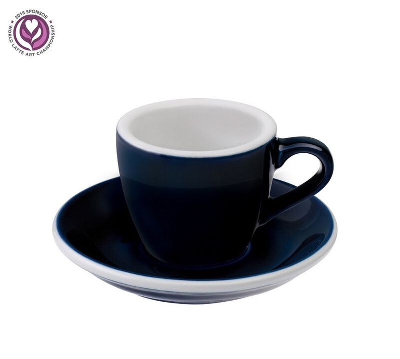6 Sous tasse Espresso Egg Denim - Loveramics image number 1