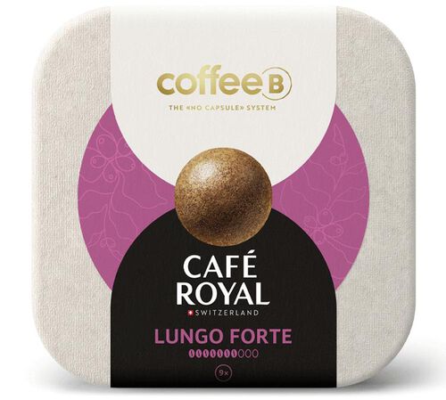 Coffee Balls Lungo Forte by Caf&eacute; Royal CoffeeB Compatible x 9