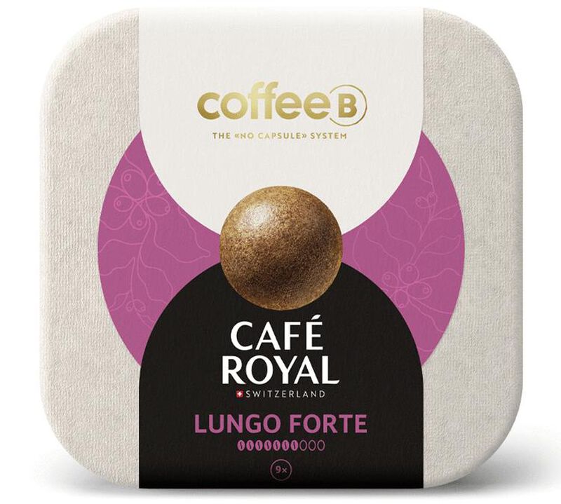 Caf&eacute; Royal - 9 capsule Coffee Balls CoffeeB Lungo Forte image number 0