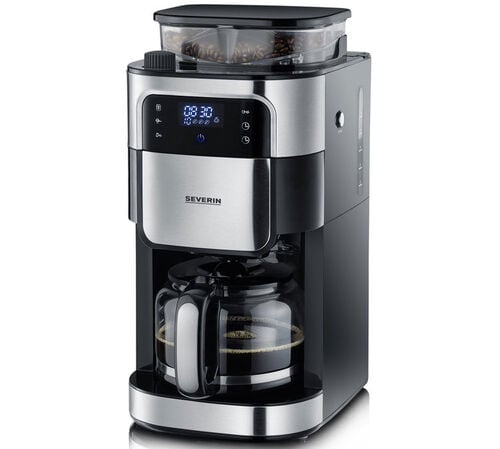 Cafeti&egrave;re S&eacute;verin avec broyeur inox KA 4813 + offre cadeaux