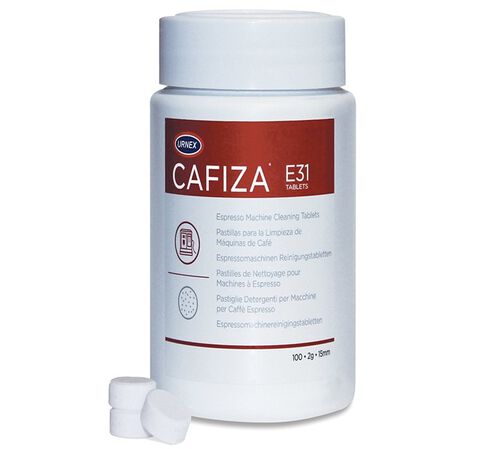 Pastilles nettoyantes CAFIZA pour machines expresso manuelles - 100 x 2g
