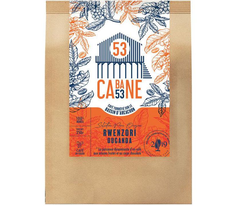 Cabane 53 Coffee Beans Pure Origin Rwenzori Uganda - 250g image number 0