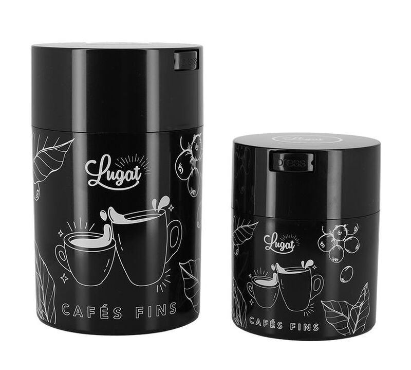 Caf&eacute;s Lugat vacuum-sealed coffee container - 250g image number 1