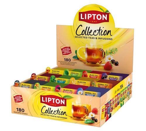 Lipton Tea Selection Box 12 Flavours - 180 tea bags
