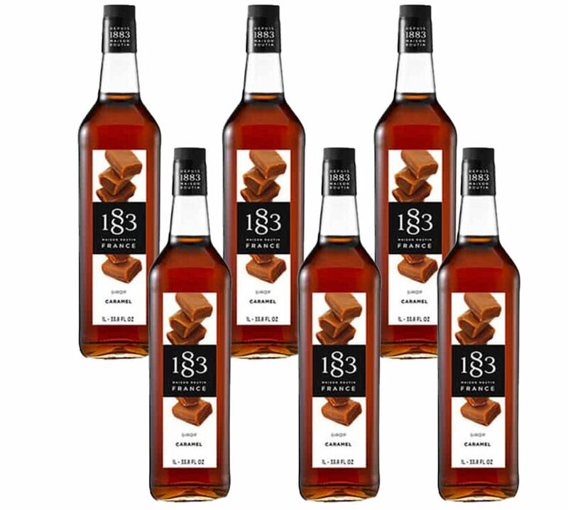 Sirop Caramel 6 x 1 L - 1883 Maison Routin image number 0