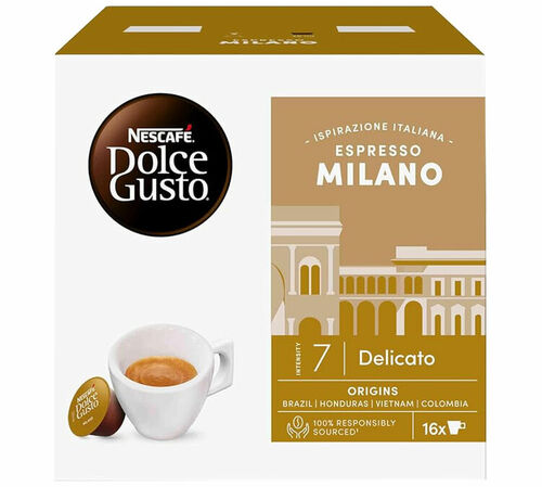 16 Milano Pods &ndash; NESCAFE* DOLCE GUSTO*