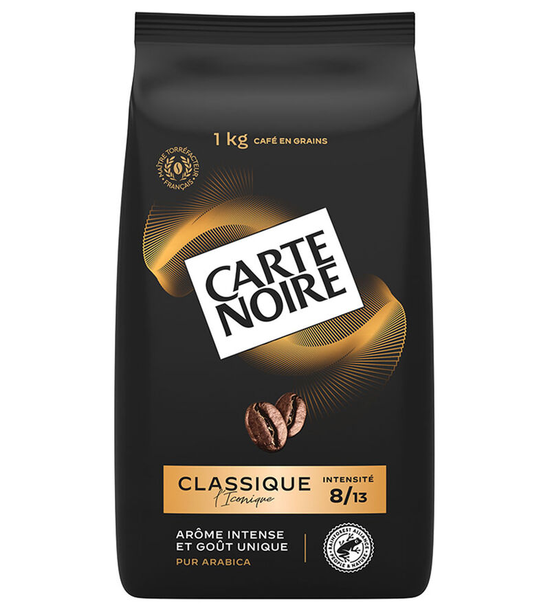 1 kg - Caf&eacute; en grain - Classique Pur Arabica - CARTE NOIRE image number 0