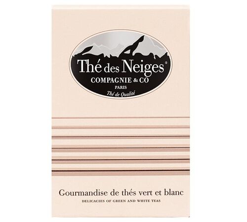 'Th&eacute; des neiges' flavoured white tea - 25 pyramid bags - Compagnie Coloniale