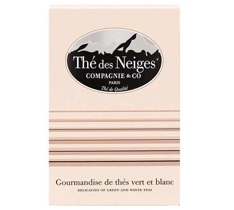 'Th&eacute; des neiges' flavoured white tea - 25 pyramid bags - Compagnie Coloniale image number 0