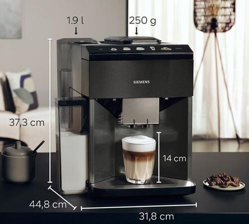 Machine &agrave; caf&eacute; auto - EQ 500 integral connect  - Siemens - Tr&egrave;s bon &eacute;tat image number 3