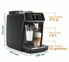 Philips Serie 5500 EP5541/50 LatteGo Nera cromata image number 1
