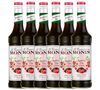 Lot de 6 Sirops Monin - Th&eacute; Framboise - 6 x 70cl image number 0