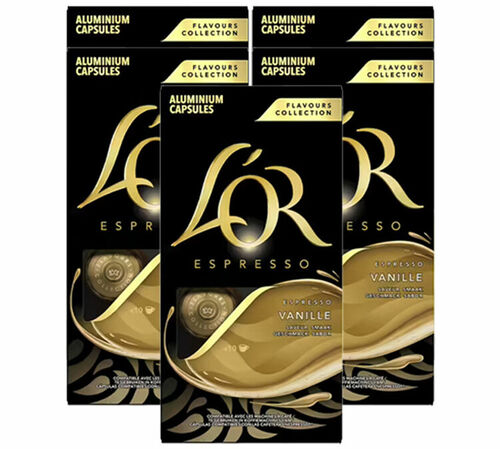 50 capsules compatibles Nespresso* Original Vanille - L'OR ESPRESSO
