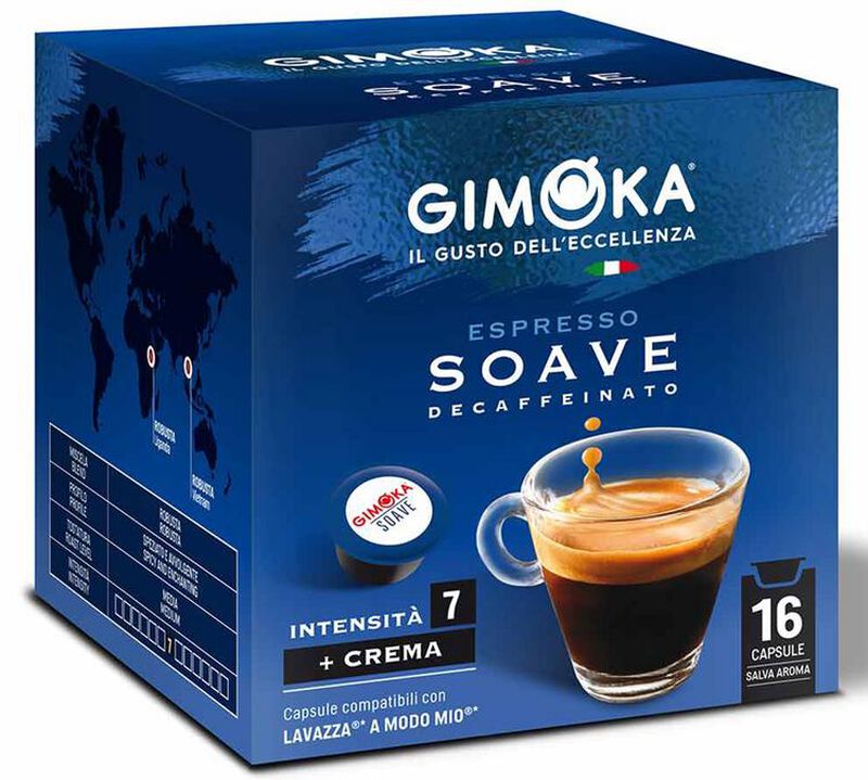 Gimoka Compatible Capsules A Modo Mio Soave x 16 image number 0