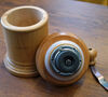 Moulin &agrave; caf&eacute; manuel HARIO Colonne CM-502C en bois image number 1