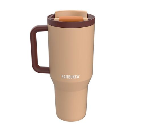 Gourde isotherme avec paille Rio Almond dream - 95 cl - KAMBUKKA image number 2
