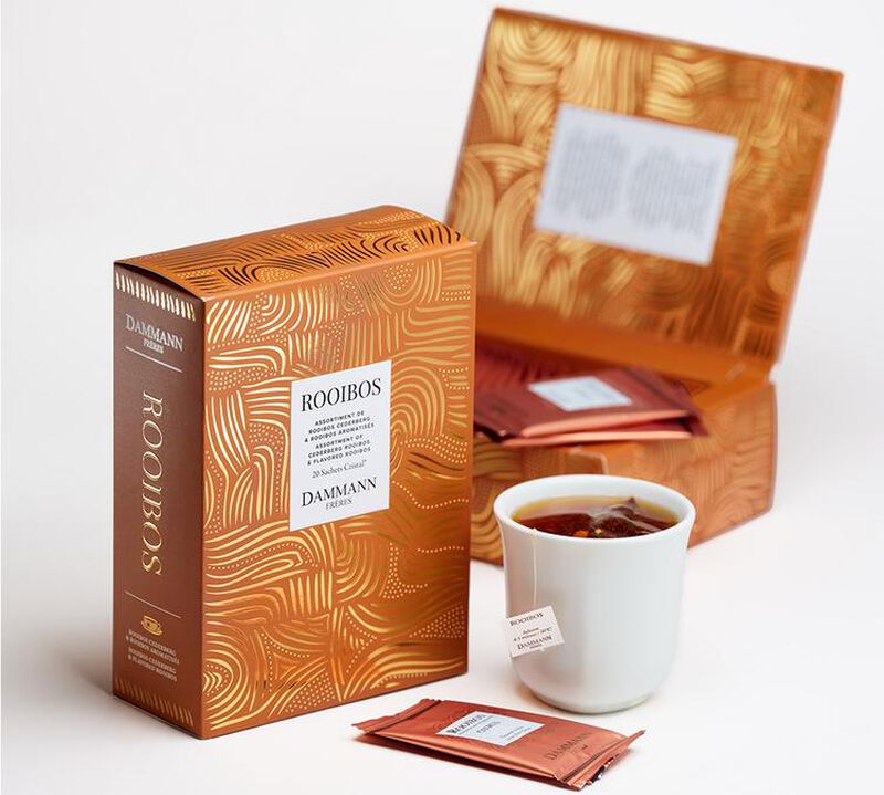 Coffret Assortiment de Rooibos - 5 x 4 sachets - DAMMANN FR&Egrave;RESS image number 2