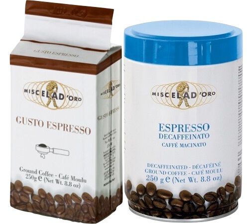 Pack d&eacute;couverte Caf&eacute;s Moulus - 2x250g - Miscela d'Oro