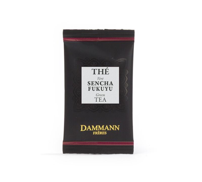Sencha Fukuyu Green Tea - 24 Cristal&reg; sachets - Dammann Fr&egrave;res image number 2