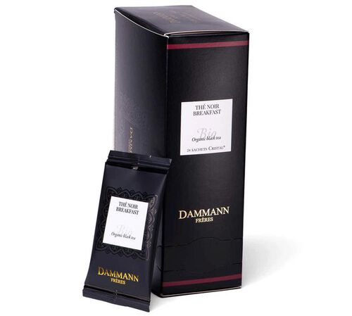 Th&eacute; Noir Breakfast Bio - 24 sachets - DAMMANN FR&Egrave;RES