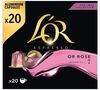20  Nespresso* Original-kompatible Kapseln -  Espresso Gold Rose &ndash; L'Or Espresso image number 0