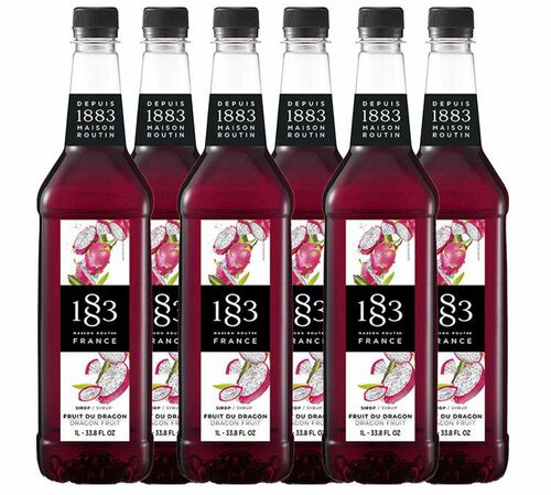 Sirop Fruit du dragon - 6 x 1 L - Bouteille plastique - ROUTIN