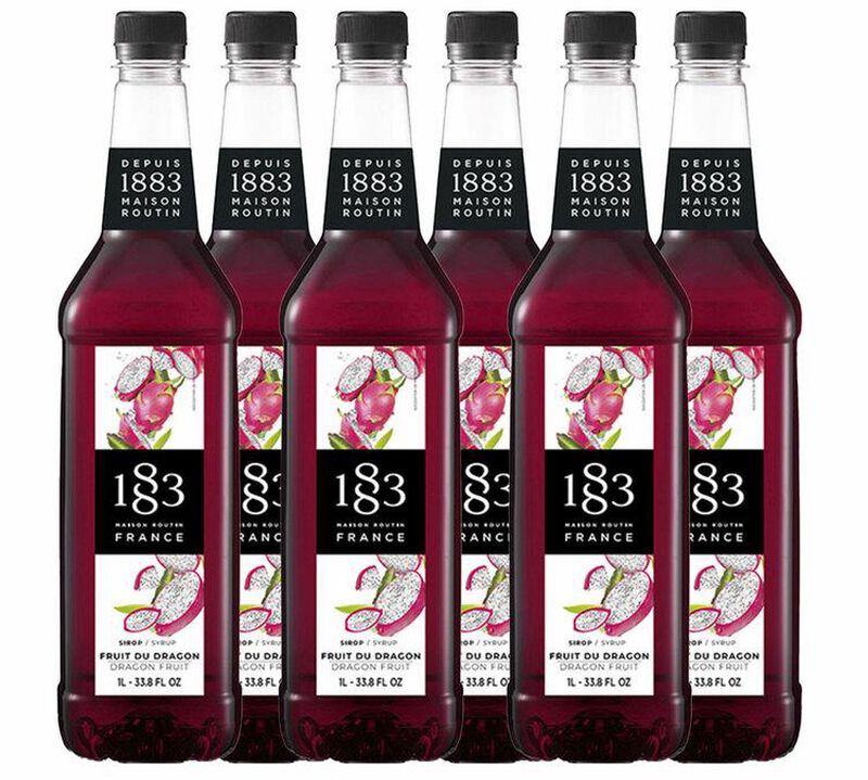 Sirop Fruit du dragon - 6 x 1 L - Bouteille plastique - ROUTIN image number 0