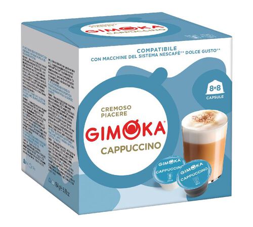 16 Nescaf&eacute;* Dolce Gusto* Compatible Pods Cappuccino Classico &ndash; GIMOKA