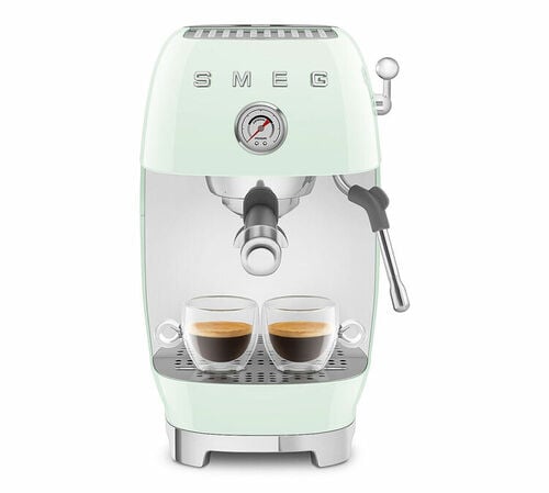 Smeg - Siebtr&auml;germaschine ECF03PGEU - mintgr&uuml;n - mit Cold Brew-Funktion