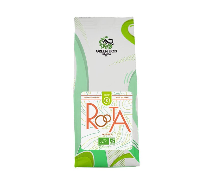 Green Lion Coffee - Caff&egrave; in grani - Roota Bio - 230 g image number 0