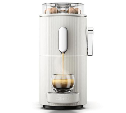 Machine COFFEE B - GLOBE Blanc cass&eacute;e - CAF&Eacute; ROYAL
