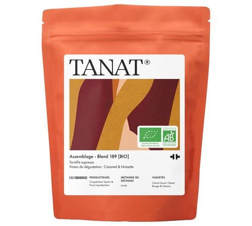 Tanat Coffee Organic Coffee Beans Blend 189 - 200g